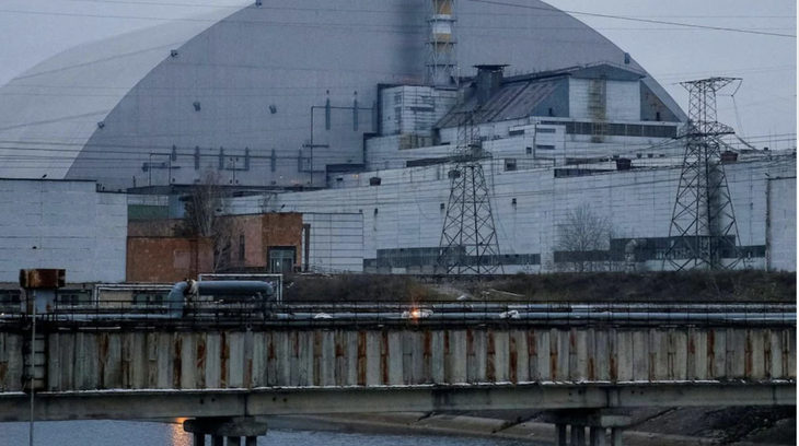 Ukraine khẳng định đa số lực lượng Nga đã rời Nhà máy điện hạt nhân Chernobyl - Ảnh 1.