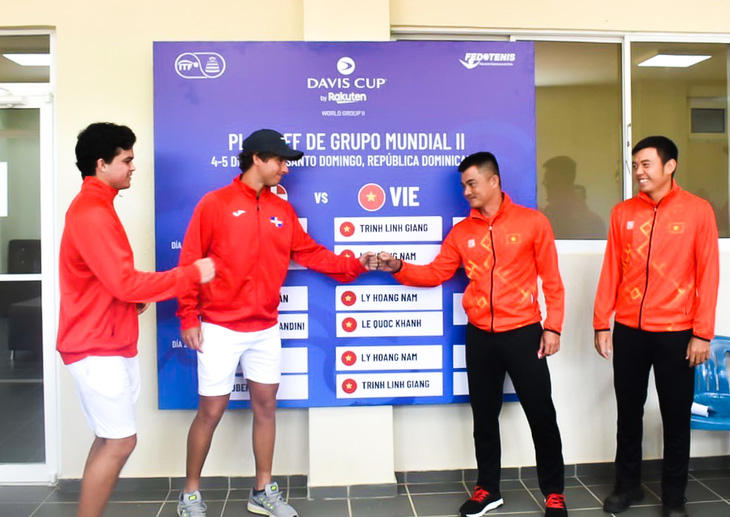 Tuyển Việt Nam thua Cộng hòa Dominica 0-3 ở Davis Cup - Ảnh 2.