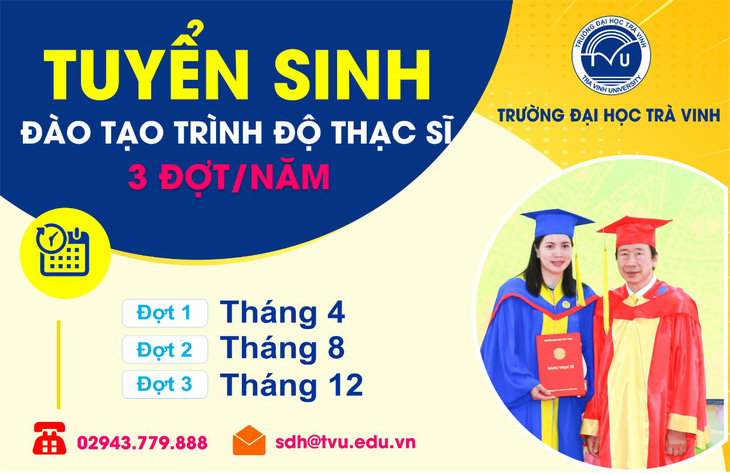 Trường Đại học Trà Vinh đào tạo trình độ sau đại học và các chuyên khoa cấp 1 - Ảnh 2.