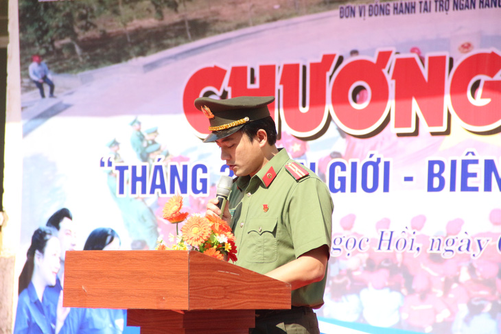 Đoàn thanh niên Bộ Công an tổ chức chương trình Tháng 3 biên giới tại Kon Tum - Ảnh 2.