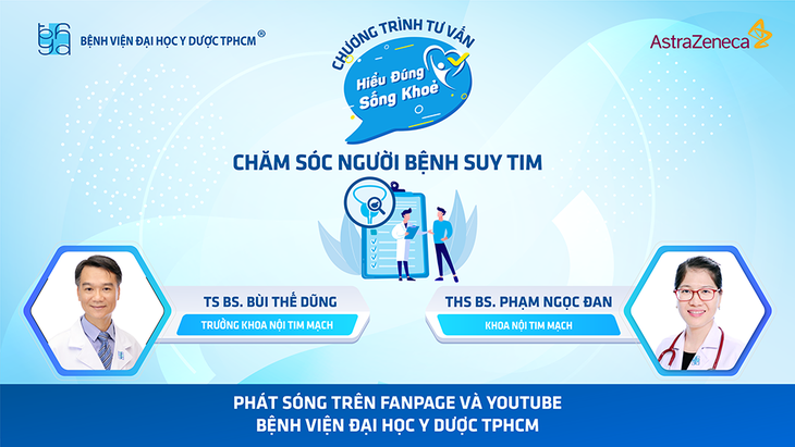 Chương trình tư vấn: Chăm sóc người bệnh suy tim - Ảnh 3.