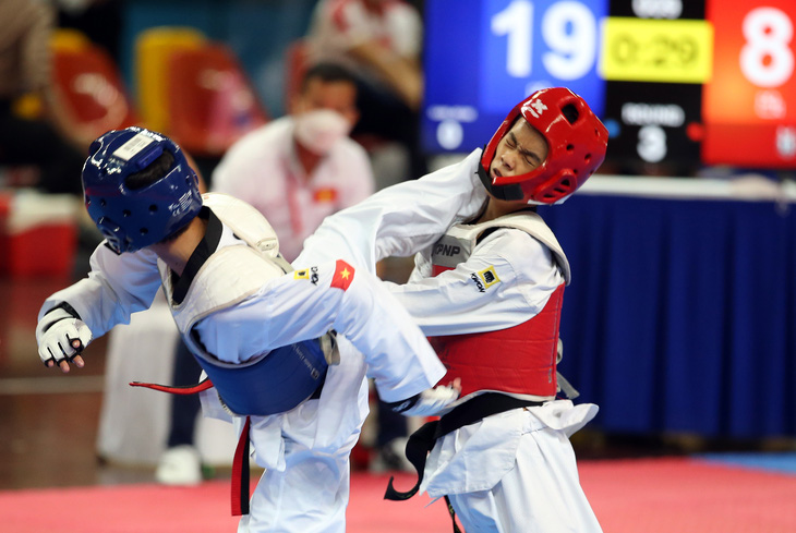 Sôi động Giải taekwondo Đông Nam Á 2022 chuẩn bị cho SEA Games 31 - Ảnh 3.