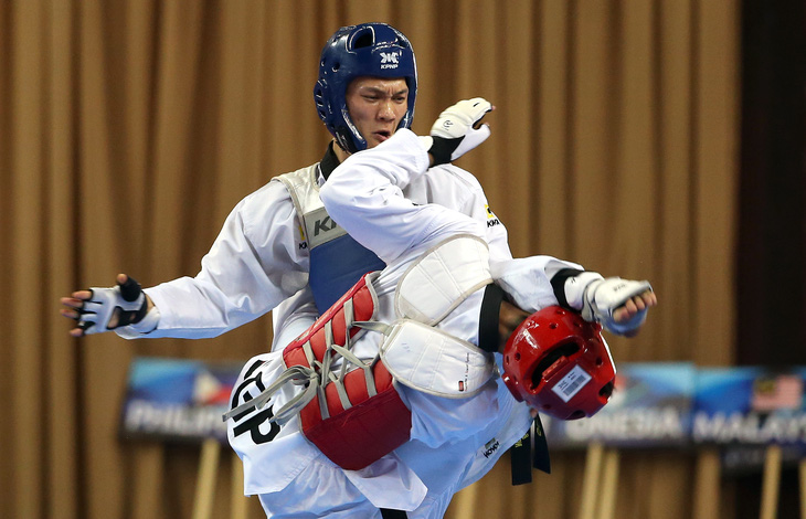 Sôi động Giải taekwondo Đông Nam Á 2022 chuẩn bị cho SEA Games 31 - Ảnh 7.