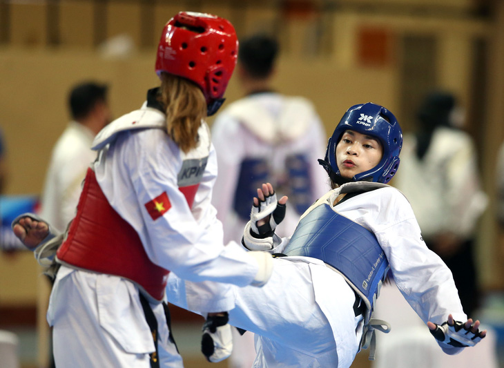 Sôi động Giải taekwondo Đông Nam Á 2022 chuẩn bị cho SEA Games 31 - Ảnh 10.