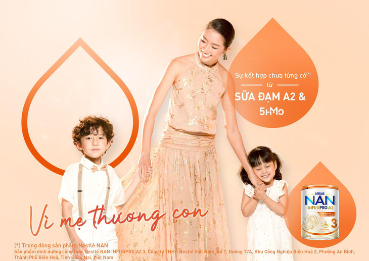 NAN INFINIPRO A2 3 - cột mốc mới của Nestlé Việt Nam - Ảnh 1.