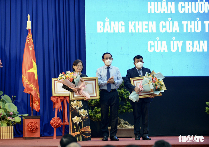 Chủ tịch nước Nguyễn Xuân Phúc tặng Huân chương Lao động cho huyện Củ Chi, TP.HCM - Ảnh 3.