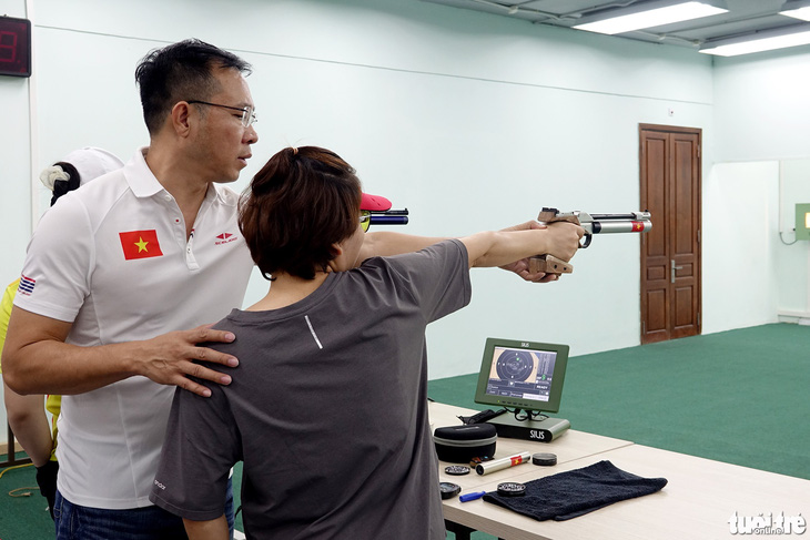 Mục tiêu của bắn súng Việt Nam ở SEA Games 31: Lấy lại vị thế đỉnh cao - Ảnh 1.