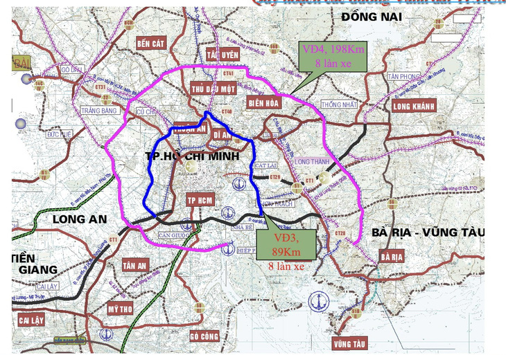 Bà Rịa - Vũng Tàu và Đồng Nai quyết tâm làm đường vành đai 4 cùng lúc - Ảnh 2.