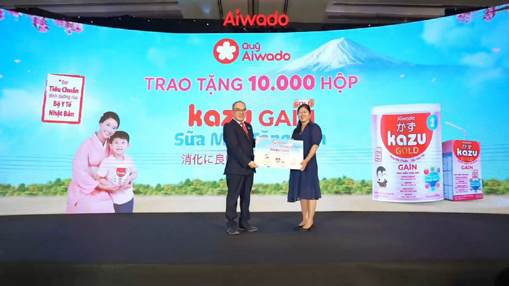Aiwado chung tay cùng sứ mệnh nâng cao tầm vóc trẻ em Việt Nam - Ảnh 1.