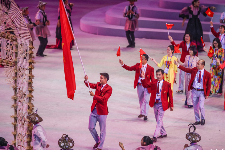 Đoàn thể thao Việt Nam làm lễ xuất quân dự SEA Games 31 vào ngày 28-4 - Ảnh 1.