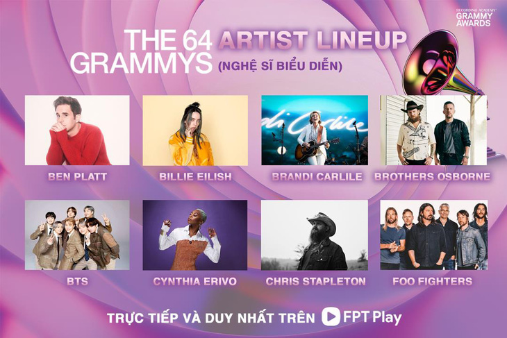 FPT Play phát sóng trực tiếp lễ trao giải GRAMMY 2022 - Ảnh 5.