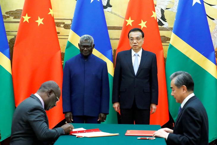 Solomon xác nhận ký thỏa thuận an ninh với Trung Quốc - Ảnh 1.