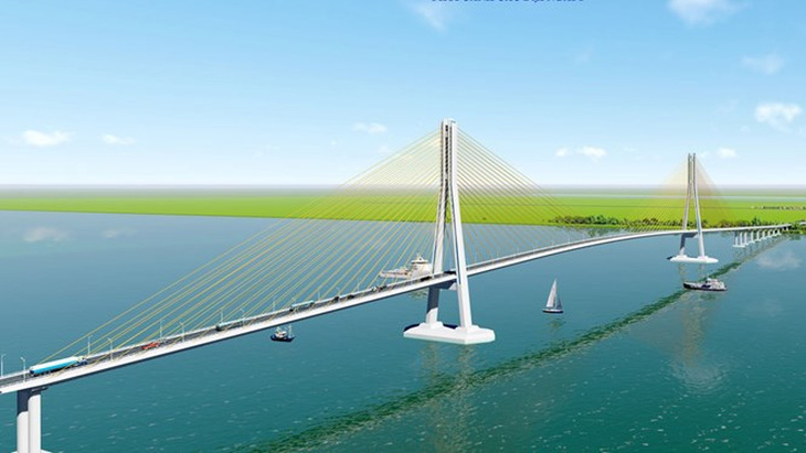 Cầu Đại Ngãi sẽ hoàn thành vào năm 2026 nếu dùng vốn ngân sách - Ảnh 1.