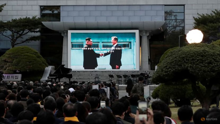 Ông Kim Jong Un gửi thư cảm ơn tổng thống Hàn Quốc - Ảnh 1.