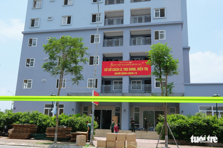Cơ sở thu dung, điều trị F0 tại Hà Nội không còn bệnh nhân, sẽ giải thể trong thời gian tới - Ảnh 1.