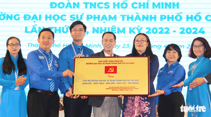 Anh Nguyễn Vũ Hoài Ân làm bí thư Đoàn Trường ĐH Sư phạm TP.HCM - Ảnh 3.