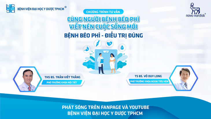 Chương trình tư vấn: Bệnh béo phì - các cách điều trị đúng - Ảnh 1.