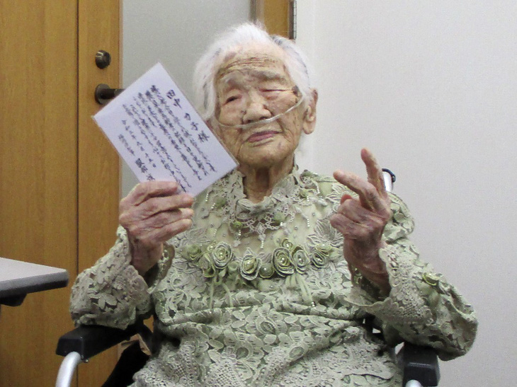Cụ bà Nhật cao tuổi nhất thế giới qua đời ở tuổi 119 - Ảnh 1.