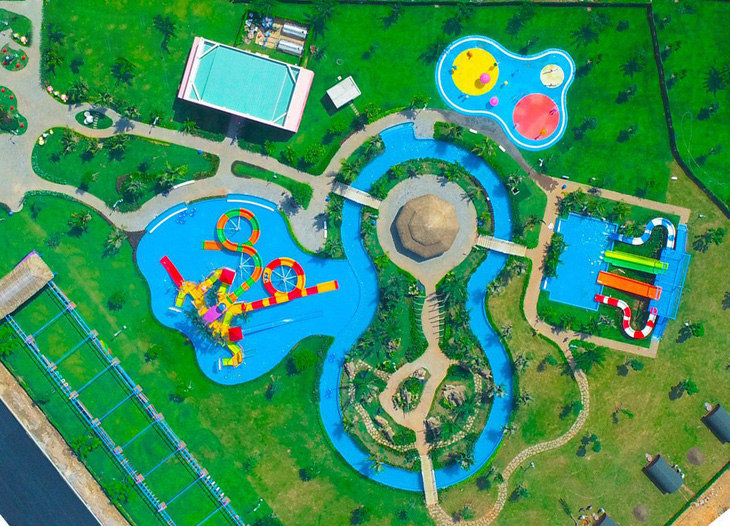 Công viên nước Dino Water Park mở cửa miễn phí trong 3 ngày lễ - Ảnh 1.