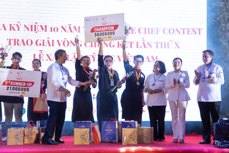 Sinh viên với món ngon Nam Bộ trở thành quán quân The Future Chef Contest - Ảnh 1.