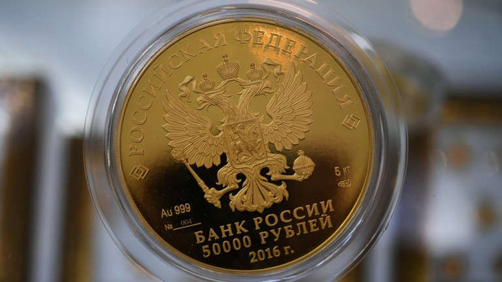 Nga xem xét dùng vàng chống lưng cho đồng rúp? - Ảnh 1.