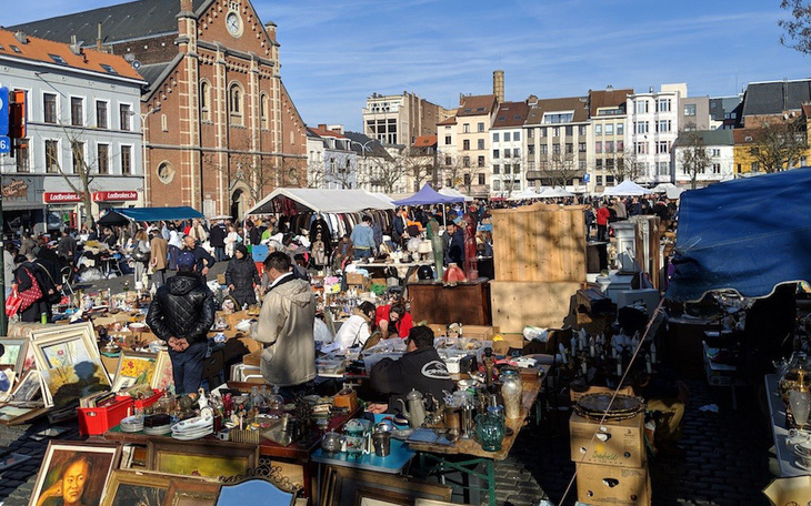 Thị trường đồ cũ ở Bỉ đạt doanh thu hàng năm đến 1,5 tỉ euro