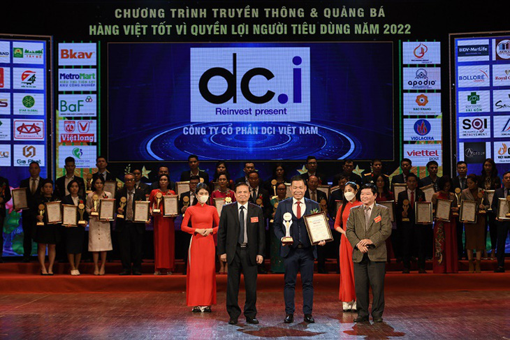 DCI Việt Nam đạt Top 10 thương hiệu vàng Việt Nam 2022 - Ảnh 1.
