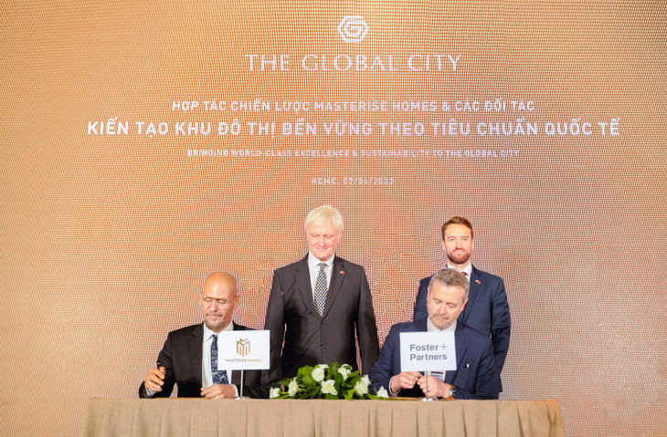 Lãnh sự quán Anh chứng kiến ký kết phát triển khu đô thị The Global City - Ảnh 1.
