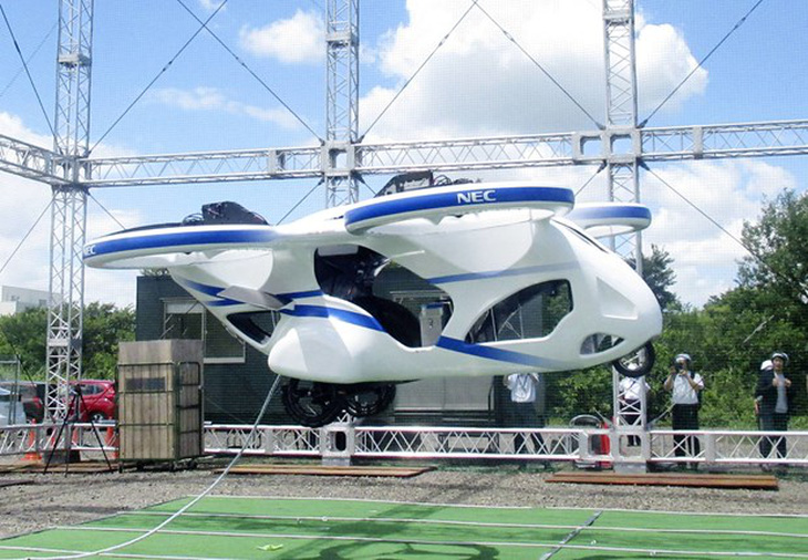 Nhật Bản sử dụng ôtô bay chở hành khách tại Osaka Expo 2025 - Ảnh 1.