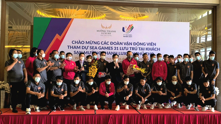Đối thủ đầu tiên của U23 Việt Nam đã có mặt tại Phú Thọ - Ảnh 1.