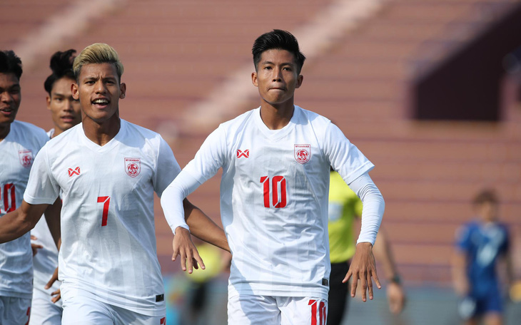 Đánh bại U23 Philippines, Myanmar tạm dẫn đầu bảng đấu có Việt Nam