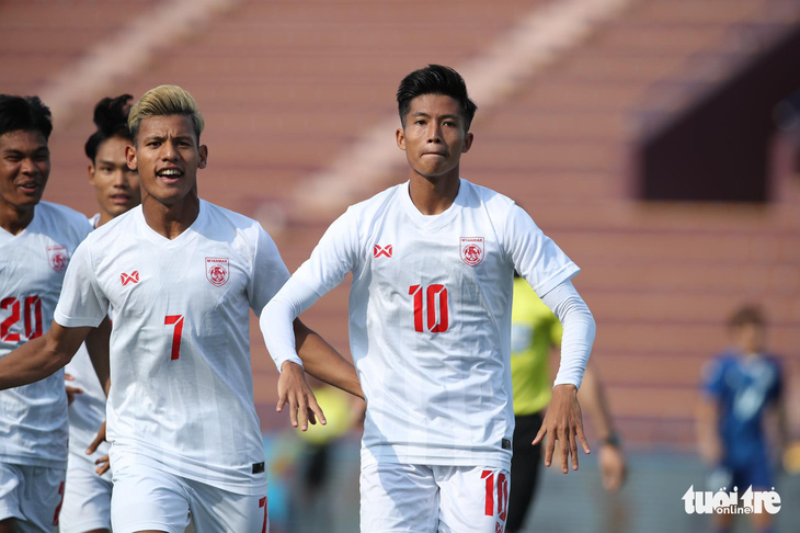 Đánh bại U23 Philippines, Myanmar tạm dẫn đầu bảng đấu có Việt Nam - Ảnh 3.