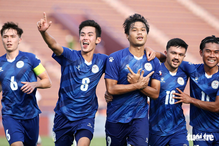 Đánh bại U23 Philippines, Myanmar tạm dẫn đầu bảng đấu có Việt Nam - Ảnh 1.
