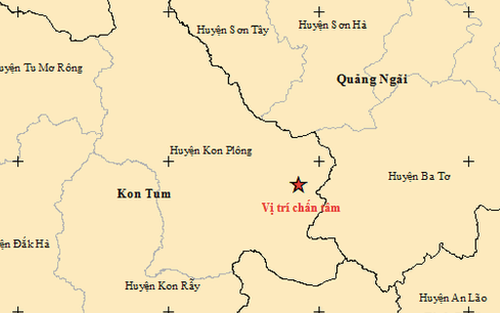 Động đất ở Kon Tum là kích thích gây ra do hồ chứa nước
