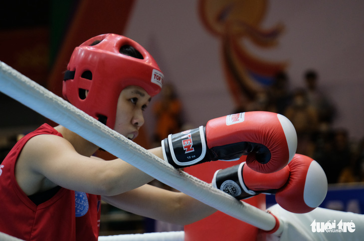 Hằng Nga, Thế Hưởng lấy vé tranh HCV kickboxing - Ảnh 8.