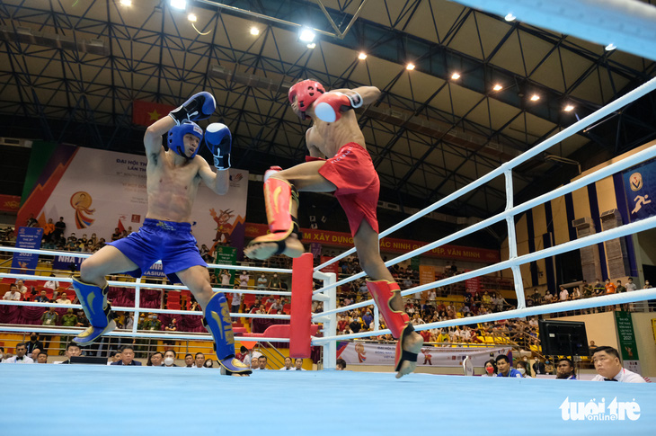 Hằng Nga, Thế Hưởng lấy vé tranh HCV kickboxing - Ảnh 9.