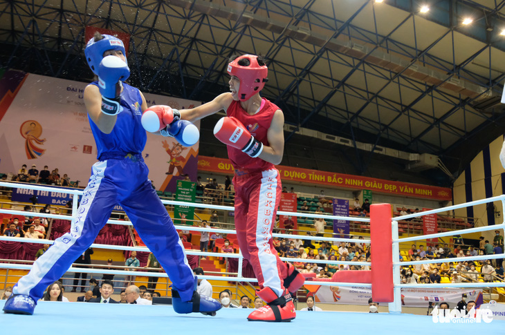 Hằng Nga, Thế Hưởng lấy vé tranh HCV kickboxing - Ảnh 3.