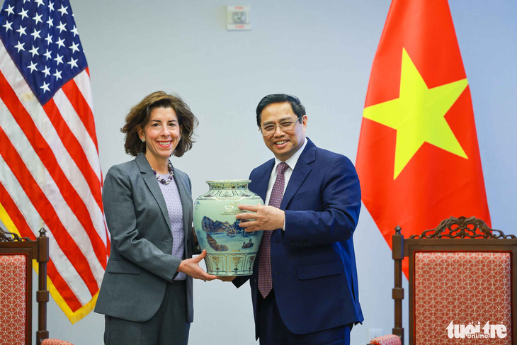 Thương mại Việt - Mỹ đạt 112 tỉ USD, Thủ tướng nói dư địa còn rất lớn - Ảnh 2.