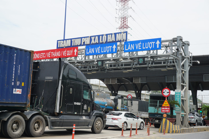 BOT xa lộ Hà Nội đề xuất lắp làn thu phí ETC trên đường song hành - Ảnh 1.