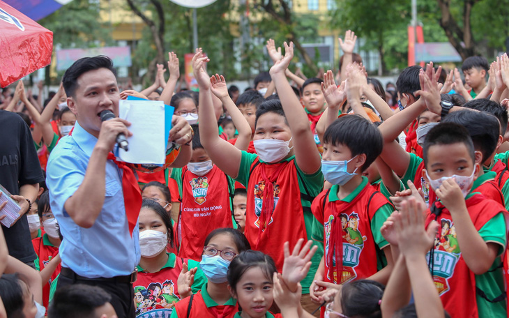 Hơn 3.000 bạn nhỏ ‘rực cháy’ với Ngày hội thiếu nhi Việt Nam