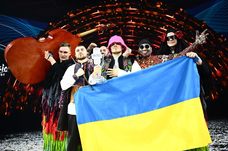 Ban nhạc rap Ukraine chiến thắng cuộc thi Eurovision 2022 - Ảnh 1.