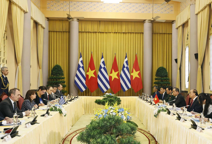 Tổng thống Hy Lạp thăm chính thức Việt Nam - Ảnh 5.