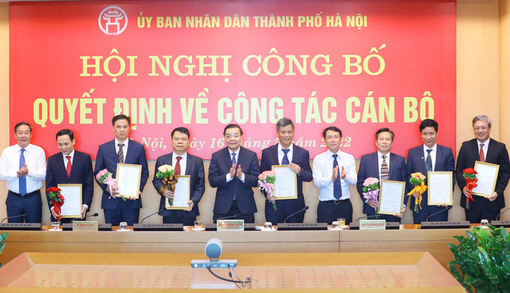 Chủ tịch Hà Nội công bố nhân sự 2 siêu ban quản lý dự án - Ảnh 1.