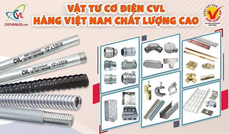 Ống luồn dây điện CVL lắp đặt tại Trung tâm triển lãm Việt Nam SECC - Ảnh 1.