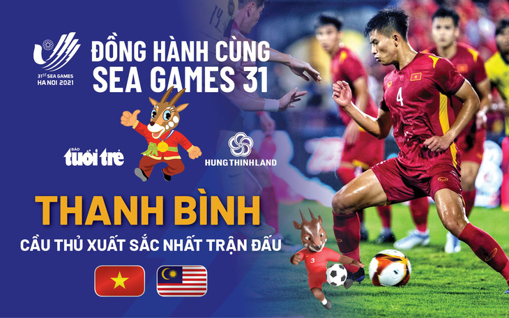 Nguyễn Thanh Bình hay nhất trận U23 Việt Nam thắng Malaysia - Ảnh 1.