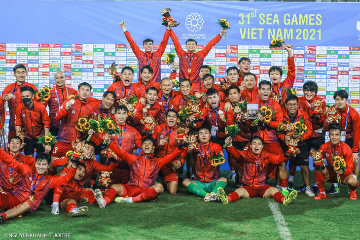 Đánh bại Thái Lan, U23 Việt Nam bảo vệ thành công chiếc HCV SEA Games - Ảnh 9.