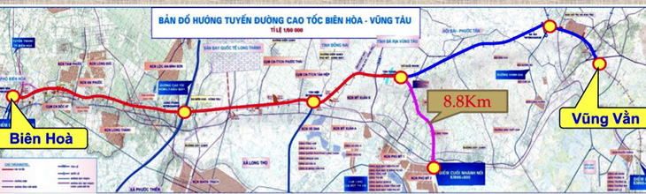 Bố trí 670 tỉ đồng ngay trong năm 2022 để giải phóng mặt bằng cho cao tốc Biên Hòa - Vũng Tàu - Ảnh 1.