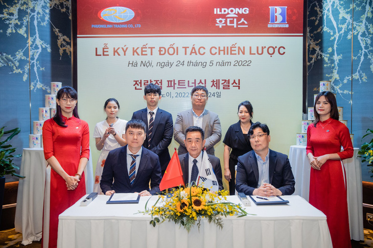 Hợp tác chiến lược giữa Ildong Foodis, BH Networks, Công ty Phương Linh - Ảnh 1.