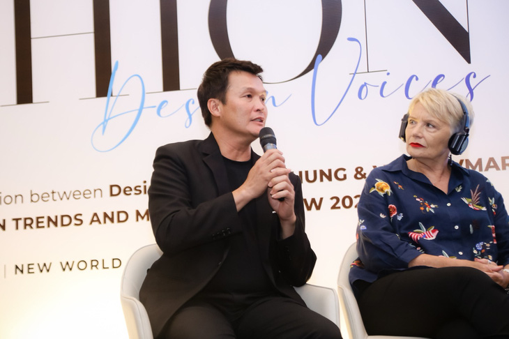Nghệ nhân Hồ Thanh Tuấn tham gia thảo luận về xu hướng thời trang 2022 - Ảnh 3.