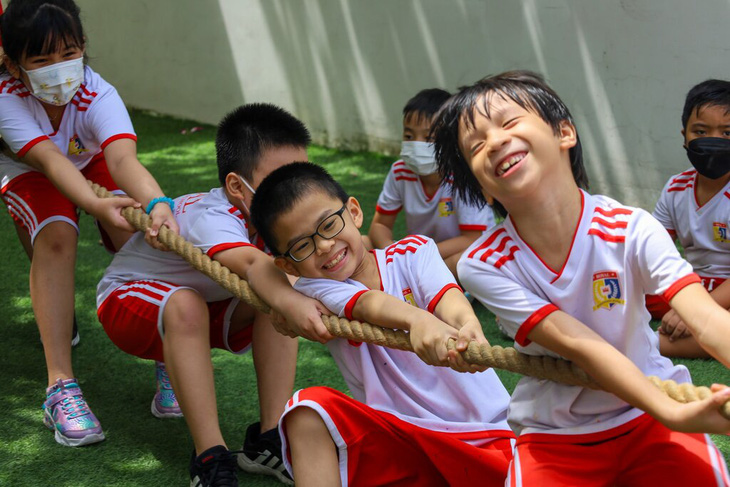 Trường quốc tế hưởng ứng SEA Games bằng giải thể thao học đường - Ảnh 1.